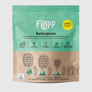 DETERGENTE ECO FLOPP 16 CÁPSULAS