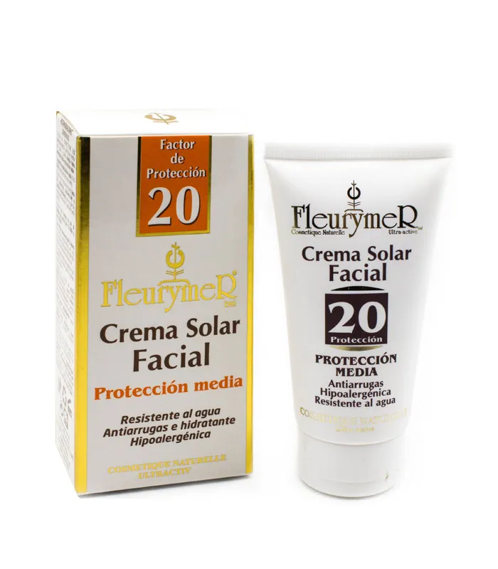CREMA SOLAR FACIAL F-20 FLEURYMER