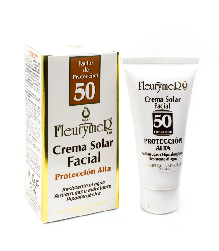 CREMA SOLAR FACIAL F-50 FLEURYMER