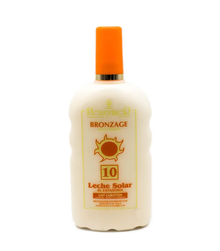 LECHE SOLAR ZANAHORIA SPF-10 FLEURYMER