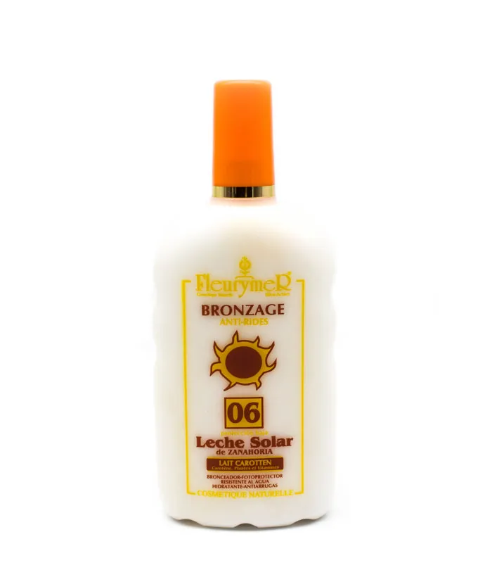 LECHE SOLAR ZANAHORIA SPF-6 FLEURYMER