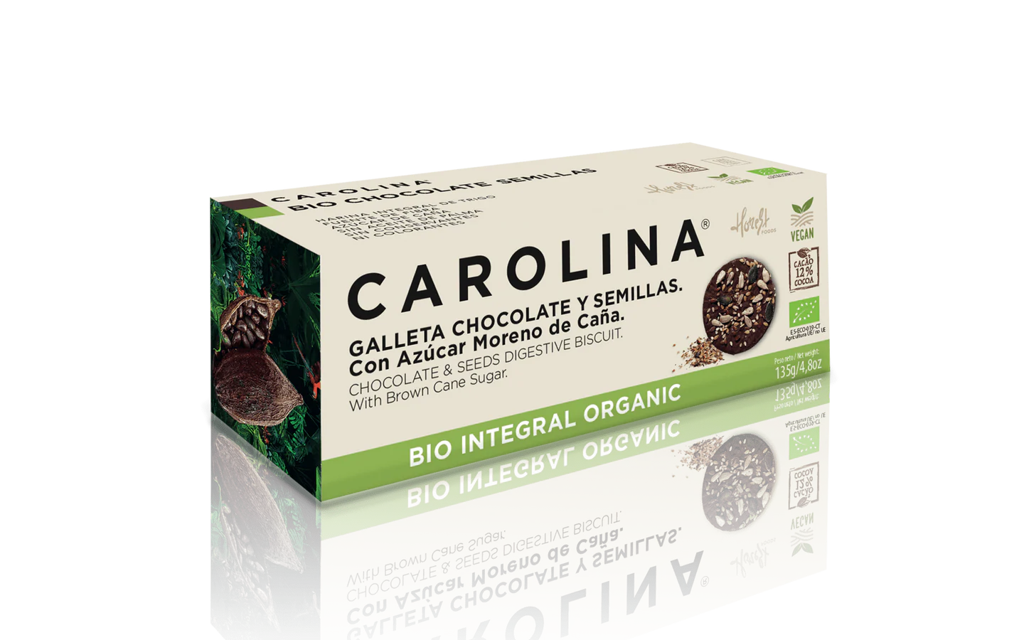 GALLETA BIO INTEGRAL DIGESTIVE CON CHOLATE