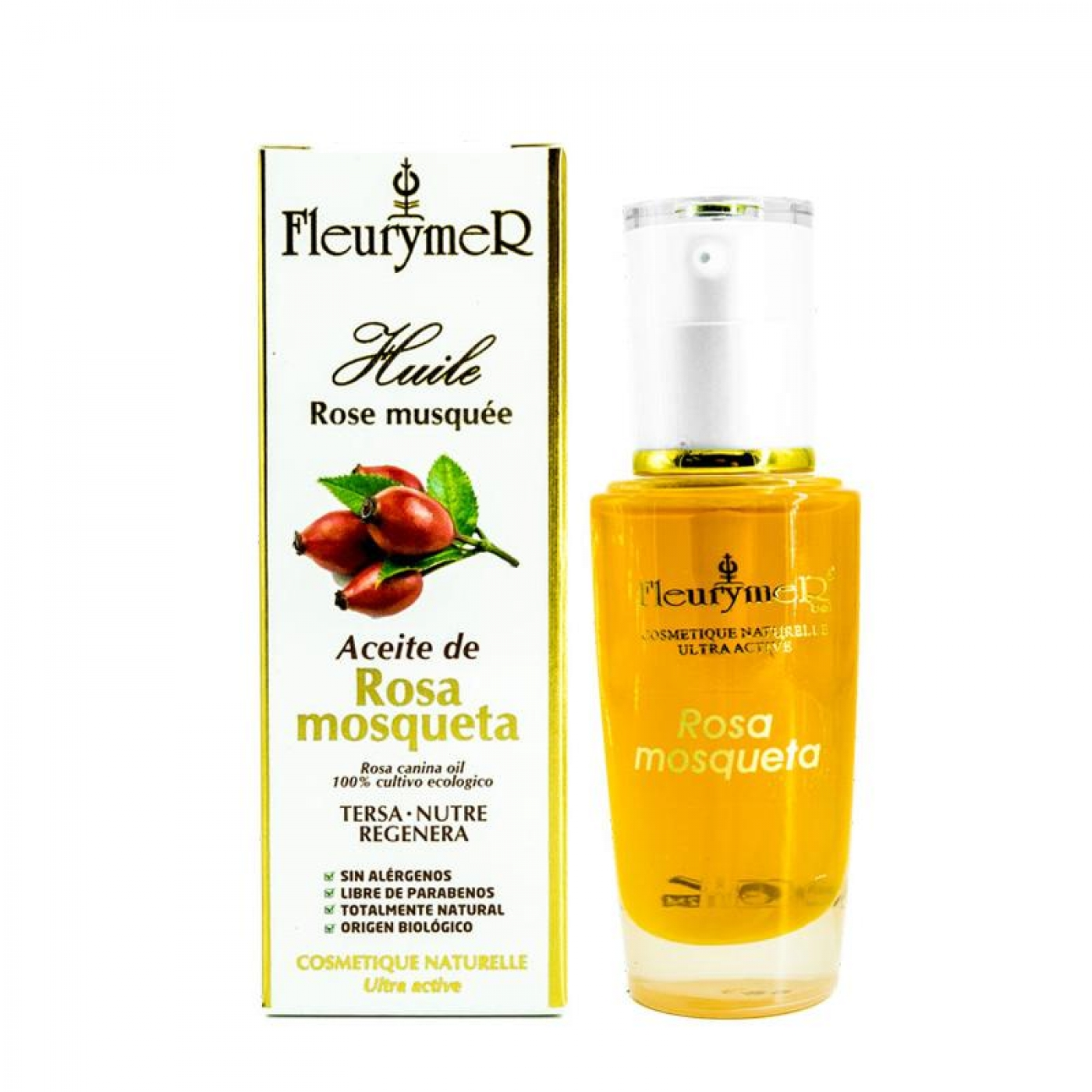 ACEITE ECOLÓGICO ROSA MOSQUETA FLEURYMER